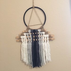 Yarn Hanging Wall Decor 29” X 14”